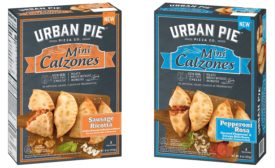 Urban Pie Pizza launches into frozen snack territory with Mini Calzones