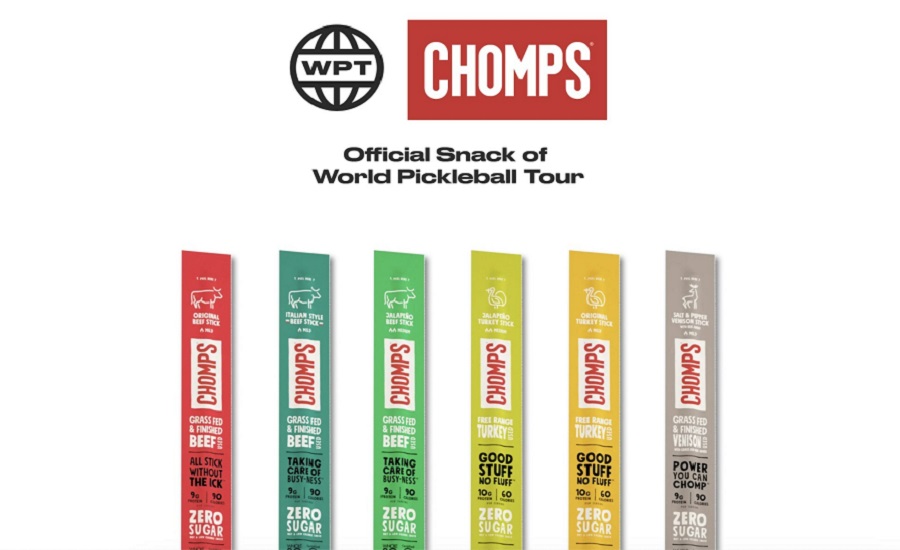 Chomps scores as official World Pickleball Tour meat snack