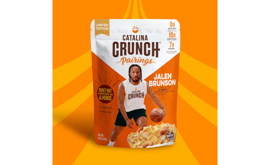 Jalen Brunson, Catalina Crunch team up on limited-edition cereal