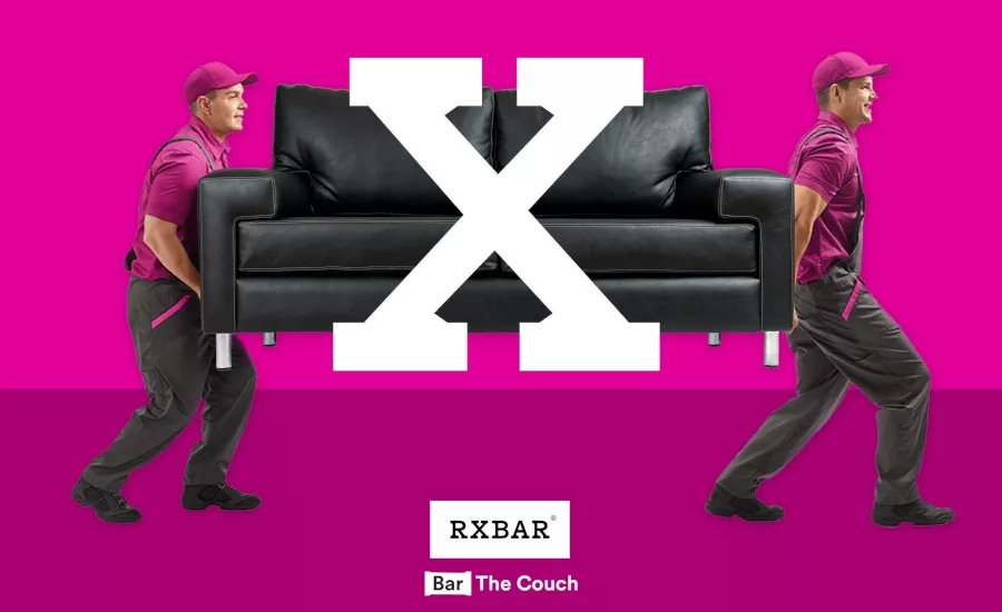 RXbar couch promo