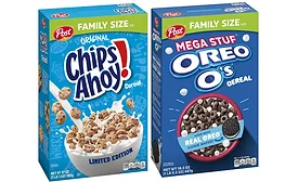 Mega Stuf Oreo O's and Chips Ahoy! cereals return to shelves