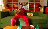 Totino's Pizza Rolls Snacks, Pete Davidson save football fans from 'flat delivery pizza'
