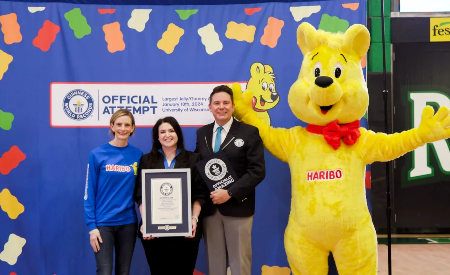 Haribo smashes Guinness World Records title for Largest Gummy Candy Mosaic
