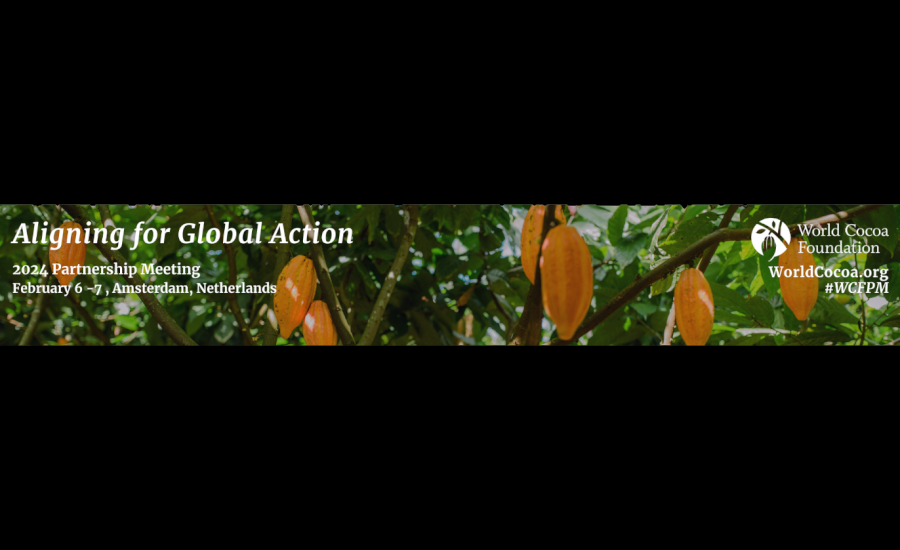 World Cocoa Foundation to host Partnership Meeting in Amsterdam on February 6