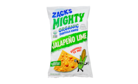Zack's Mighty debuts Organic Jalapeño Lime Tortilla Chips at Costco stores nationwide