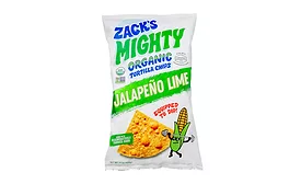 Zack's Mighty debuts Organic Jalapeño Lime Tortilla Chips at Costco stores nationwide