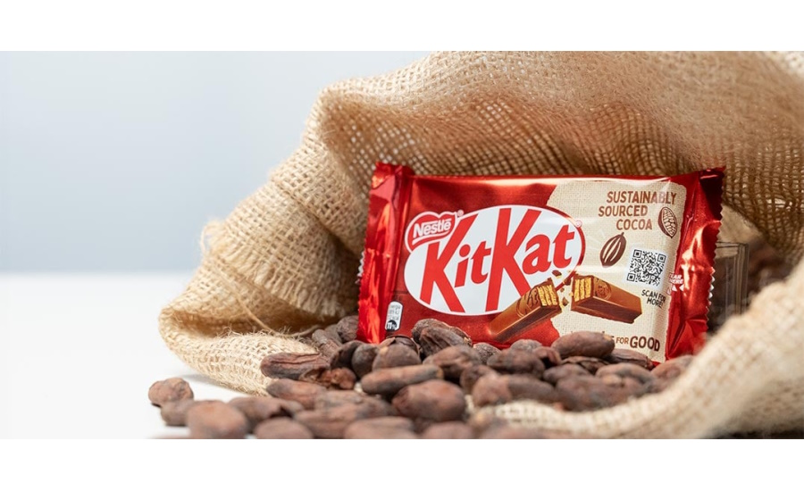 First KitKat made of cocoa from the Nestlé Income Accelerator launches in Europe