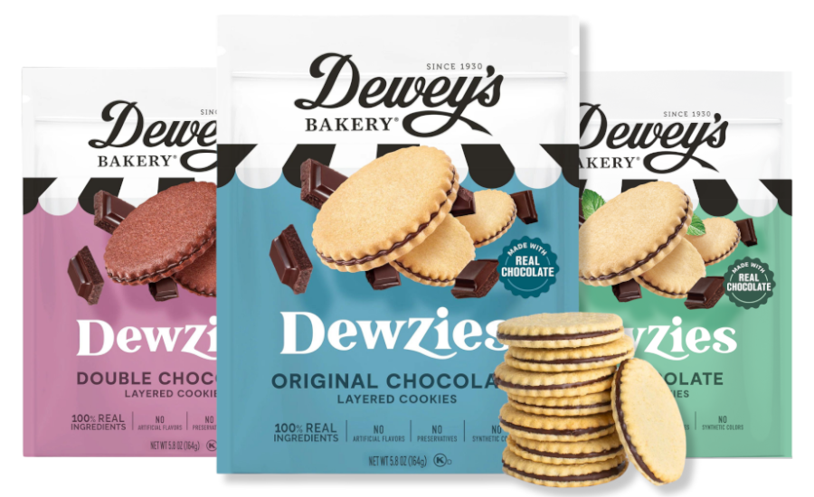 Dewey's Bakery launches Dewzies layered cookies