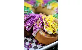 Cinnaholic debuts King Cakes for Mardi Gras