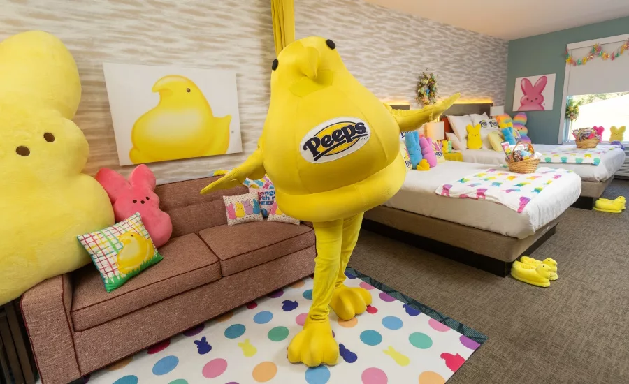 Peeps invites fans to stay in first-ever 'Peeps Sweet Suite'