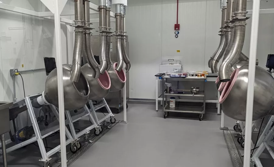 The Panning Room of the Mars Global Research and Development Hub features six drums