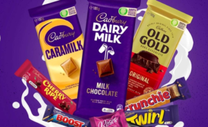 Cadbury recycled plastic wrappers