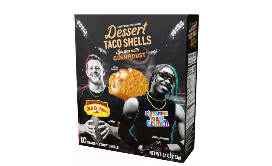 Old El Paso introduces Cinnamon Toast Crunch Dessert Taco Shells
