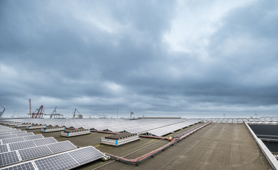 ofi debuts solar-powered cocoa warehouse at Port of Amsterdam