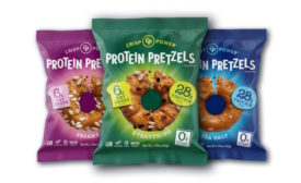 Crisp Power protein pretzels set for U.S. debut in March