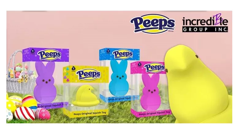 Peeps squishy toys