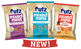 Utz unveils bite-size pretzels in three flavors