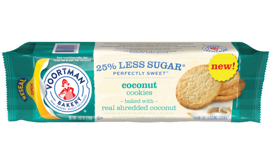 Voortman indulges sugar-conscious snackers with 25% less sugar cookies