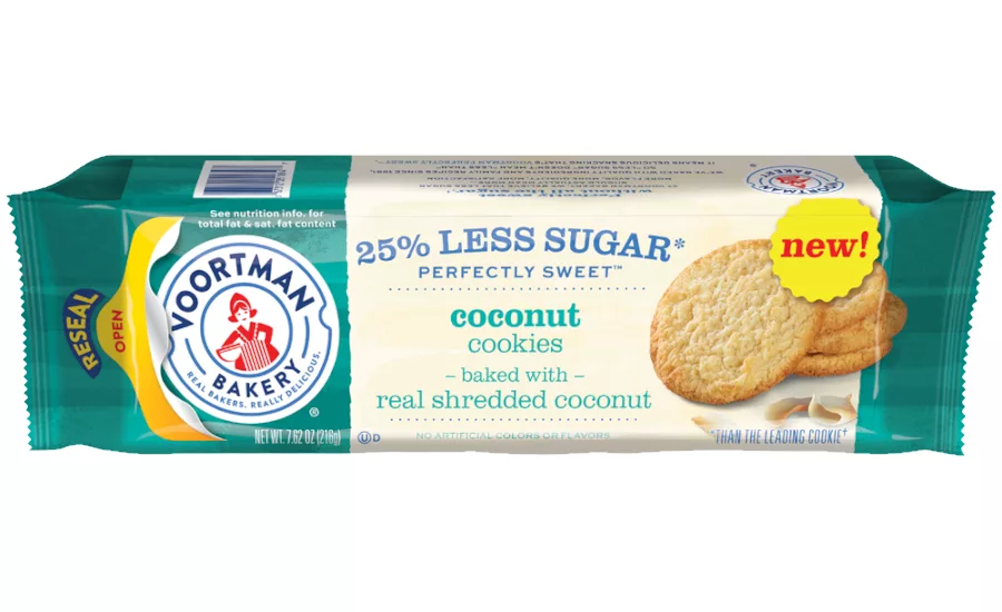 Voortman indulges sugar-conscious snackers with 25% less sugar cookies