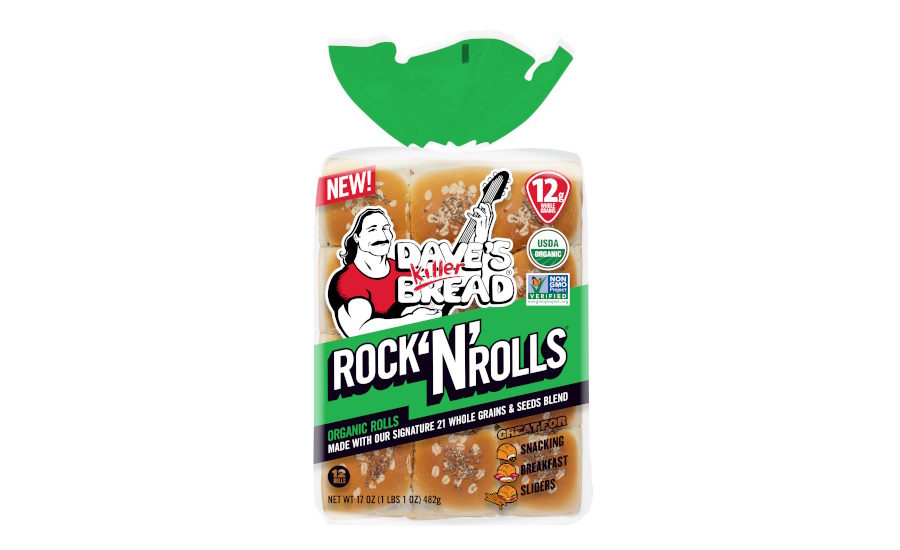 Dave's Killer Bread launches Organic Rock 'N' Rolls