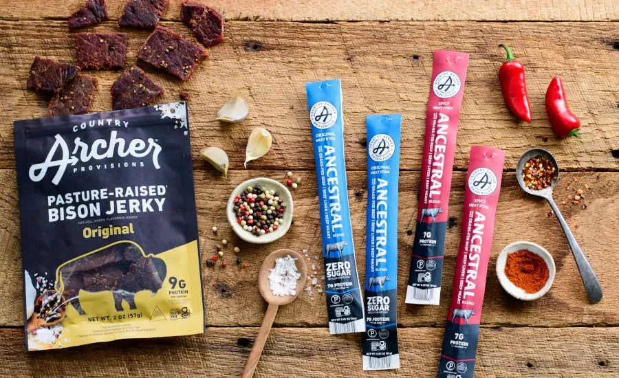 Country Archer launches two meat snack flavors at Expo West