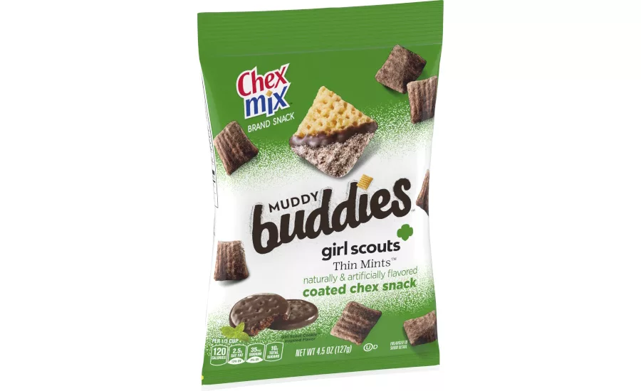 General Mills debuts Girl Scout Thin Mints flavored Muddy Buddies