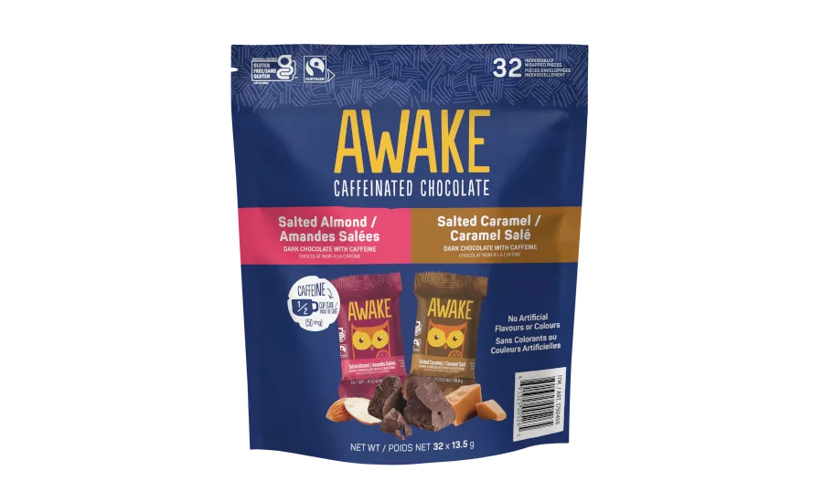 Awake Caffeinated Chocolate introduces variety pack at Costco Canada