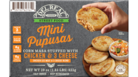 Del Real Foods adds to lineup with Chicken and 3-Cheese Mini Pupusas