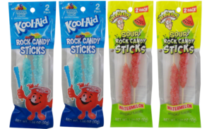 Hilco koolaid warheads rock candy sticks