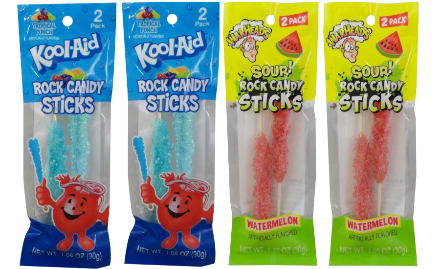 Hilco launches Kool-Aid, Warheads Rock Candy Sticks