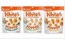 Whisps launches protein poppable snacks