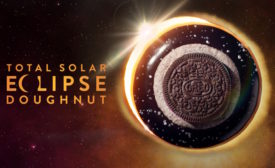 Krispy Kreme launches Total Solar Eclipse Doughnut featuring Oreo Cookie and Pieces