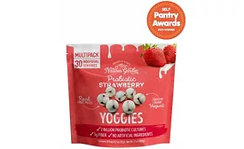 Nature's Garden Probiotic Strawberry Yoggies by Cibo Vita win Self Magazine 2024 Pantry Award
