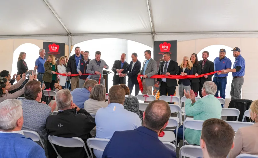 King Milling Co. holds ribbon-cutting to celebrate expansion of flour mill