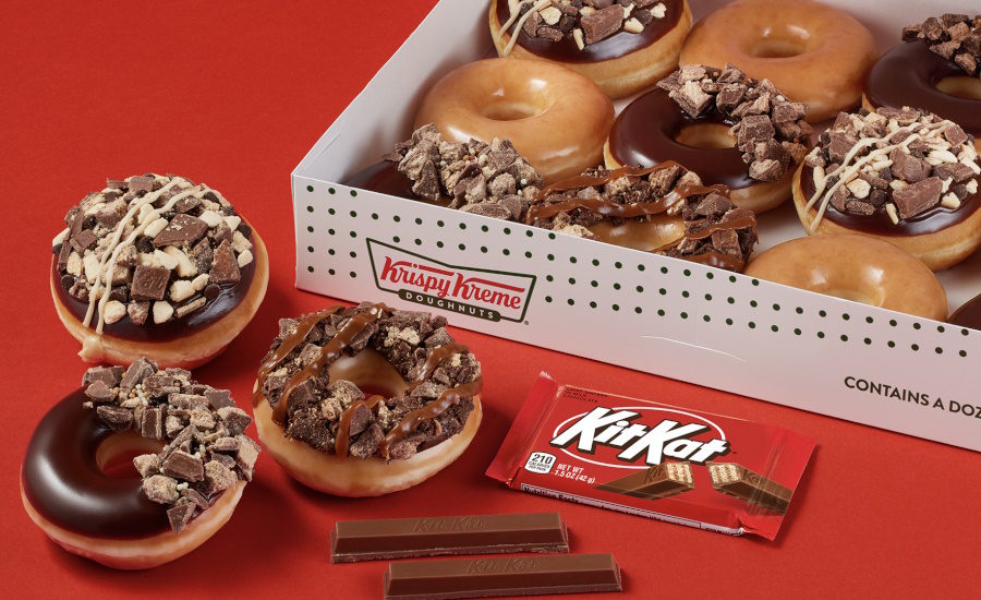 Krispy Kreme, Kit Kat gives consumers a 'break' with new doughnuts