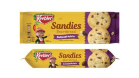 Keebler launches Sandies Oatmeal Raisin