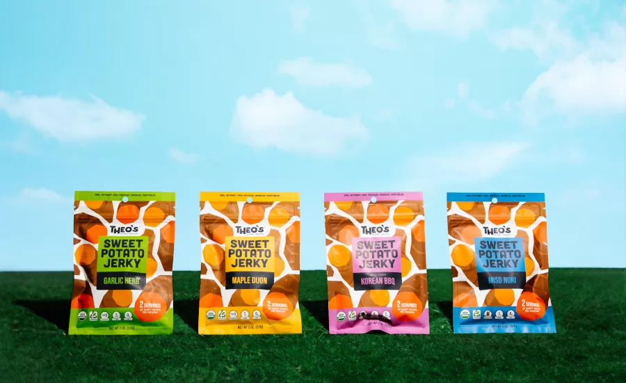 Theo's Plant-Based debuts Sweet Potato Jerky