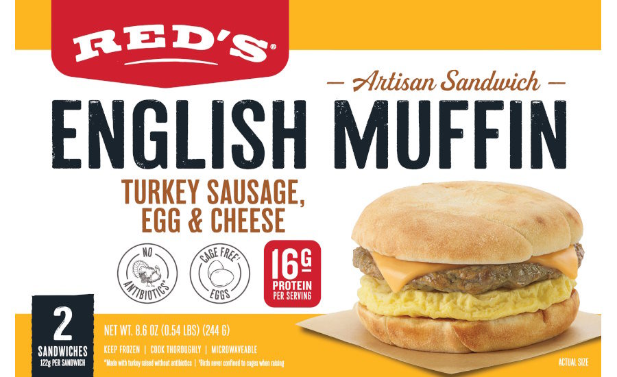 Red's launches ciabatta, English muffin, croissant sandwiches