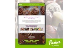 Parker Flavors revamps website