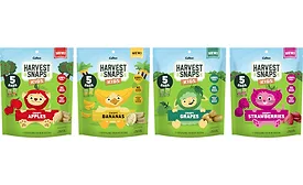 Harvest Snaps launches crispy fruit snacks for kids