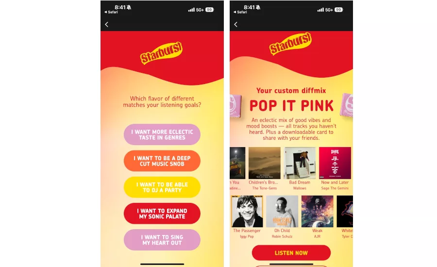 Starburst launches campaign of 'endless possibilities'