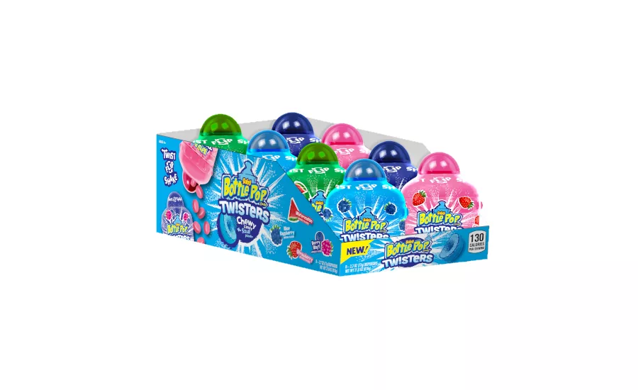 Bazooka debuts Baby Bottle Pop Twisters
