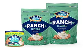 Blue Diamond reveals LTO Ranch Flavored Almonds