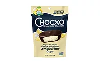 Chocxo introduces Organic Dark Chocolate Lemon Crème Cups