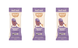 Skout Organic releases LTO Small Batch Cinnamon Raisin Kids Snack Bar