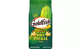 Goldfish introduces LTO Spicy Dill Pickle crackers