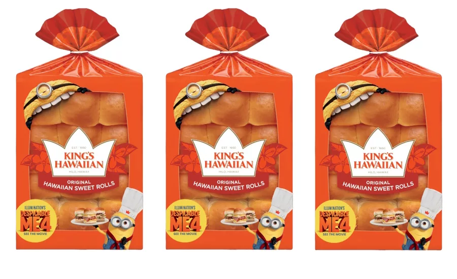 King's Hawaiian releases LTO 'Despicable Me 4' packaging