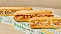 Cheesy Garlic Steak, Honey Mustard BBQ Chicken and Spicy Nacho Chicken join the Subway Series menu Cheesy Garlic Steak, Honey Mustard BBQ Chicken and Spicy Nacho Chicken join the Subway Series menu
