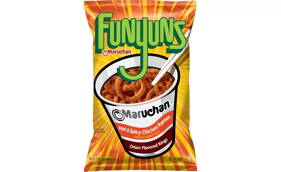 Funyuns, ramen-inspired Maruchan heat up snack aisle