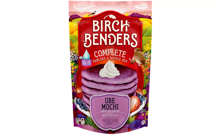 Birch Benders introduces Ube Mochi Pancake Mix